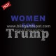 Women For Trump Rhinestone Transfers For T-shirt Decoration